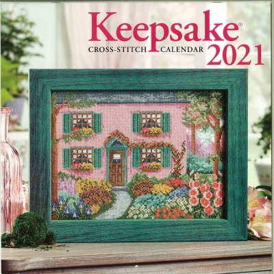 Cross Stitch & Needlework Keepsake Calendar 2021